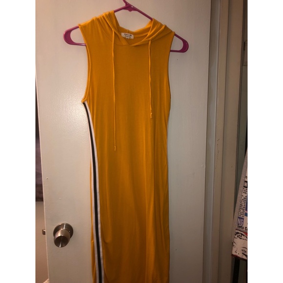 COPY - FASHION NOVA MIDI DRESS WITH HOOD - Picture 2 of 2